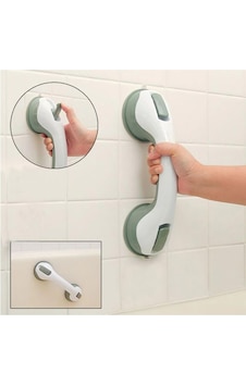 Düşme ve Kayma Önleyici Banyo Tuvalet Vantuzlu Kilitli  Tutacak