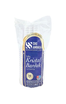 Premium Lüks Kristal Bardak 180cc - Kalın Ve Dayanıklı - 25 Adet - 689990749 Diğer