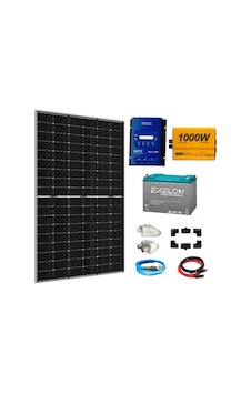 1 Kw Karavan Solar Enerji Paketi