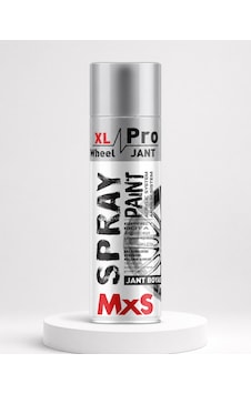 Mxs Xl Pro Gümüş Jant Boyası 500 Ml Metalik Gümüş Akrilik Sprey Boya Siyah Mxs Xl Pro Gümüş Jant Boyası 500 Ml Metalik Gümüş Akrilik Sprey Boya Siyah