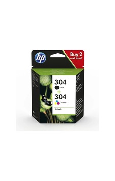 Hp 304 Mürekkep Kartuşu Siyah/üç Renkli 2'li Paket 3jb05ae