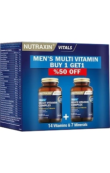 Nutraxin Men's Multi Vitamin Complex 2 x 60 Tablet Nutraxin Men's Multi Vitamin Complex 2 x 60 Tablet