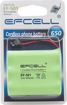 Efcell EF-501 650 mAh 3.6V Telsiz Telefon Pili Efcell EF-501 650 mAh 3.6V Telsiz Telefon Pili