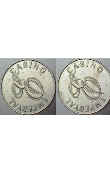 Casıno Emperyal Eski Jeton. 28 Mm Çapında. Casıno Emperyal Eski Jeton. 28 Mm Çapında.