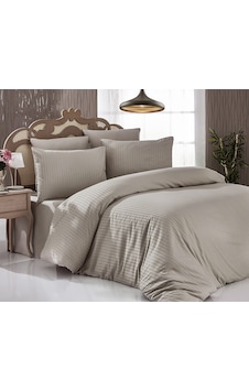 Komfort Home Çizgili Pamuk Saten Yastık Kılıfı 2 Adet Sütlü Ka Komfort Home Çizgili Pamuk Saten Yastık Kılıfı 2 Adet Sütlü Ka