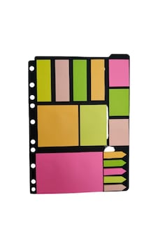 Paste Notes Post-it Seti Klasöre Takılabilir Not Kağıdı Index