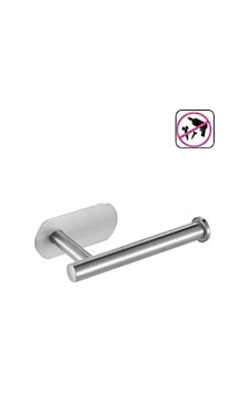 Tuvalet  WC Kağıtlığı Kendinden Yapışkanlı Paslanmaz Çelik Krom