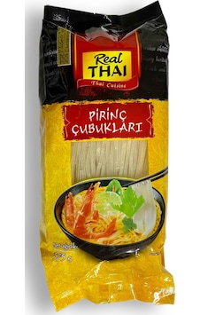 Real Thai Pirinç Çubukları 375 G Real Thai Pirinç Çubukları 375 G