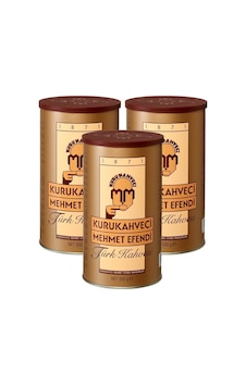 Kurukahveci Mehmet Efendi Türk Kahvesi 500 G Teneke Ambalaj X 3 Adet Kurukahveci Mehmet Efendi Türk Kahvesi 500 G Teneke Ambalaj X 3 Adet