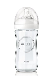 Philips Avent Natural Güvenli Cam Biberon 0+ Ay 240 ML Philips Avent Natural Güvenli Cam Biberon 0+ Ay 240 ML
