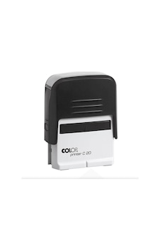 Colop Prınter C20 Siyah Kasa Mavi Keçe 14x38mm Renksiz Colop Prınter C20 Siyah Kasa Mavi Keçe 14x38mm Renksiz