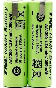 Philips Traş Makinesi Uyumlu AA 2.4v 1300mAH Şarjlı Kalem Pil(KAL Philips Traş Makinesi Uyumlu AA 2.4v 1300mAH Şarjlı Kalem Pil(KAL