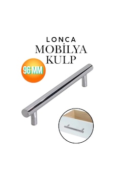 Lonca 96 Mm 9.6 Cm Metal Parlak Krom Mobilya Ve Mutfak Dolap Çekmece Kulpu Dolap Kulbu Şık Tasarım Kulp İnox İnox Lonca 96 Mm 9.6 Cm Metal Parlak Krom Mobilya Ve Mutfak Dolap Çekmece Kulpu Dolap Kulbu Şık Tasarım Kulp İnox İnox