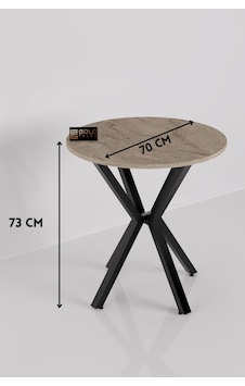 Mutfak Masası Yuvarlak 70 Çap Metal Ayak Yemek Masası Modern Balkon Bahçe Cafe Masa 9821 Traverten Siyah Mutfak Masası Yuvarlak 70 Çap Metal Ayak Yemek Masası Modern Balkon Bahçe Cafe Masa 9821 Traverten Siyah