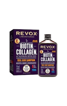 Revox Biotin Collagen At Kuyruğu Bitki Özlü Şampuan 360 ML Revox Biotin Collagen At Kuyruğu Bitki Özlü Şampuan 360 ML