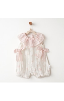 Andywawa Kız Bebek Tulum Romper Muslın Lovely Day Anw-ac26614 Ekru Andywawa Kız Bebek Tulum Romper Muslın Lovely Day Anw-ac26614 Ekru