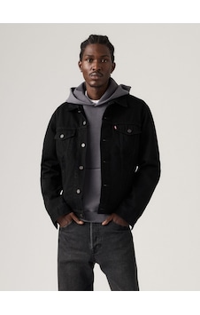 Levi's Erkek Siyah Trucker Kot Ceket - 72334-0797