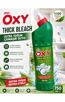 Mr.oxy Thıck Bleach Ult.camasır Suyu 750ml Mr.oxy Thıck Bleach Ult.camasır Suyu 750ml
