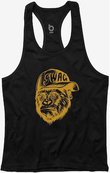 Bluu Swag Fitness Gym Tank Top Sporcu Atleti (528805238) Siyah