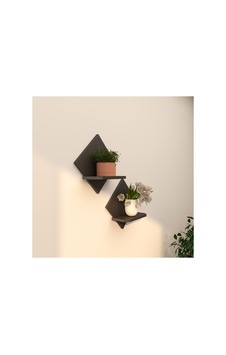 2'li Raf Çiçeklik Seti 34x34 Cm Kontrplak Duvar Rafı Beyaz, Ceviz, Doğal Ahşap, Siyah 2'li Raf Çiçeklik Seti 34x34 Cm Kontrplak Duvar Rafı Beyaz, Ceviz, Doğal Ahşap, Siyah