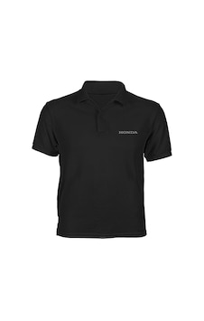 HONDA COLLECTION SİYAH POLO T-SHIRT HONDA LOGOLU HONDA COLLECTION SİYAH POLO T-SHIRT HONDA LOGOLU