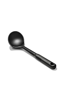 Oxo International 1190800 Good Grips Kepçe, Siyah Naylon - Miktar 6 Oxo International 1190800 Good Grips Kepçe, Siyah Naylon - Miktar 6