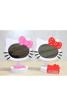 Hello Kitty Ayna Ve Tarak Seti Alk3058 Standart Hello Kitty Ayna Ve Tarak Seti Alk3058 Standart