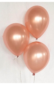 METALİK ROSE GOLD 12 İNÇ BALON 10 ADET METALİK ROSE GOLD 12 İNÇ BALON 10 ADET