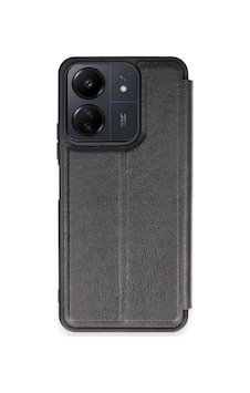 Newface - 904 - Xiaomi Redmi 13c Kılıf Flip Cover - Csmo-tex - - Siyah Sıyah Newface - 904 - Xiaomi Redmi 13c Kılıf Flip Cover - Csmo-tex - - Siyah Sıyah