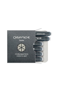 Caran Dache Dolma Kalem Kartuşu Infinite Grey 8021-005 N11.42 Caran Dache Dolma Kalem Kartuşu Infinite Grey 8021-005 N11.42