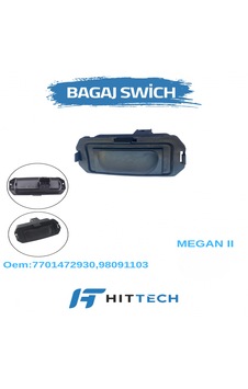 Renault Megane 2 Laguna 2 Bagaj Switch Buton-düğme 1 Adet Renault Megane 2 Laguna 2 Bagaj Switch Buton-düğme 1 Adet