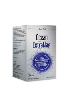 Ocean Extramag 30 Tablet Takviye Gıda Ocean Extramag 30 Tablet Takviye Gıda