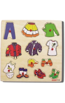 Giyeceklerimiz Puzzle (30X30 Cm)
