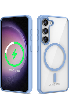 Galaxy S23 Plus Uyumlu Magsafe Wireless Şarj Özellikli Silikon Zore Ege Kılıf-mavi Mavi Galaxy S23 Plus Uyumlu Magsafe Wireless Şarj Özellikli Silikon Zore Ege Kılıf-mavi Mavi