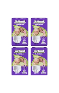 Actual Emici Külot Xlarge 30'lu 4 Adet XL Actual Emici Külot Xlarge 30'lu 4 Adet XL