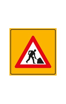 Yol Çalışması Levhası Yb-1a 90x90 - 865493896