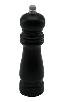Siyah Ahşap Küçük Çap: 4.5cm - Uzunluk: 15.5cm Tuz - Baharat Öğütücü Bx40 Siyah Ahşap Küçük Çap: 4.5cm - Uzunluk: 15.5cm Tuz - Baharat Öğütücü Bx40