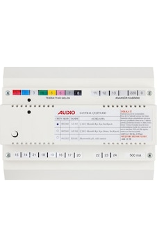Audio Es 102 Kapıcısız Çift Zilli Santral 002282 Audio Es 102 Kapıcısız Çift Zilli Santral 002282