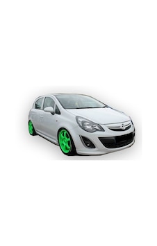 Opel Corsa D 2007 - 2015 Opc Yan Marşpiyel Seti  Plastik