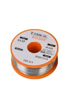 Tassol 1.2mm/200gr ,1.2mm/200gr 63/37 Lehim Teli