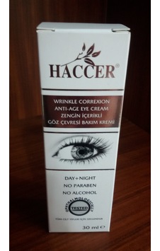 Haccer Göz Çevresi Bakım Kremi 30 ML