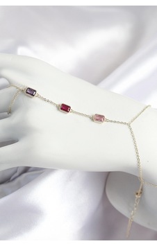 Pirinç Renkli Zirkon Taşlı Dikdörtgen Model Gold Renk Kadın Şahmeran 5886 Çok Renkli Pirinç Renkli Zirkon Taşlı Dikdörtgen Model Gold Renk Kadın Şahmeran 5886 Çok Renkli