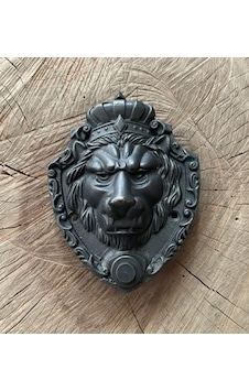 Aslan Kral Zil Antik Siyah Pirinç Kapı Zil Düğmesi El Yapımı Antik Zil Düğme Aslan Kral Zil Antik Siyah Pirinç Kapı Zil Düğmesi El Yapımı Antik Zil Düğme