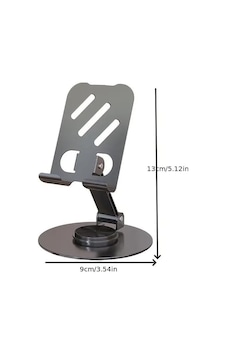 Yüksek Kaliteli Metal Stand Katlanabilir Ve Ayarlanabilir 360 Derece Dönebilen Tablet Standı Telefon Tutucu Masa Üstü Gri Stant Yüksek Kaliteli Metal Stand Katlanabilir Ve Ayarlanabilir 360 Derece Dönebilen Tablet Standı Telefon Tutucu Masa Üstü Gri Stant