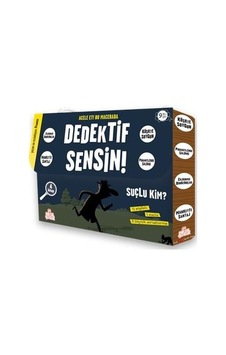 Nesil Çocuk Yayınları Dedektif Sensin Serisi 4 Kitap
