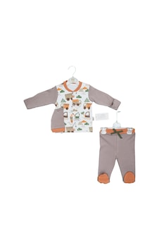 Flexi 3'lü Bebek Takım 217483 Kahve Flexi 3'lü Bebek Takım 217483 Kahve