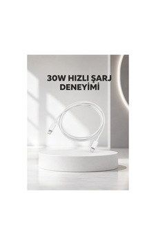 Yüksek Saflıkta Bakır Çekirdekli 30w Hızlı Şarj Kablosu Siyah Yüksek Saflıkta Bakır Çekirdekli 30w Hızlı Şarj Kablosu Siyah