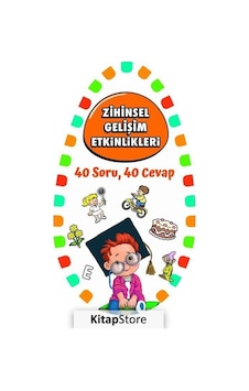 Zihinsel Gelişim Etkinlikleri - 40 Soru 40 Cevap 2- Martı Yayınları