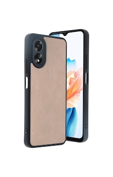 Cosmotex Newface Oppo A38 Kılıf Aras Deri Kapak - Pudra Cosmotex Newface Oppo A38 Kılıf Aras Deri Kapak - Pudra