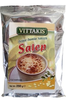 Vittakis Doğal Damla Sakızlı Salep 250 G